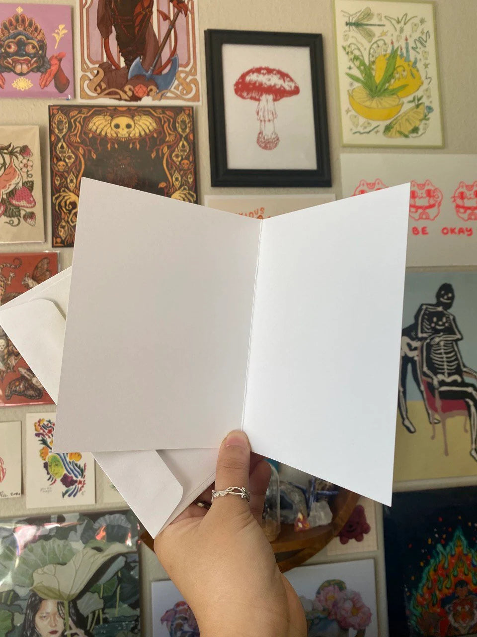 Frog Greeting Card