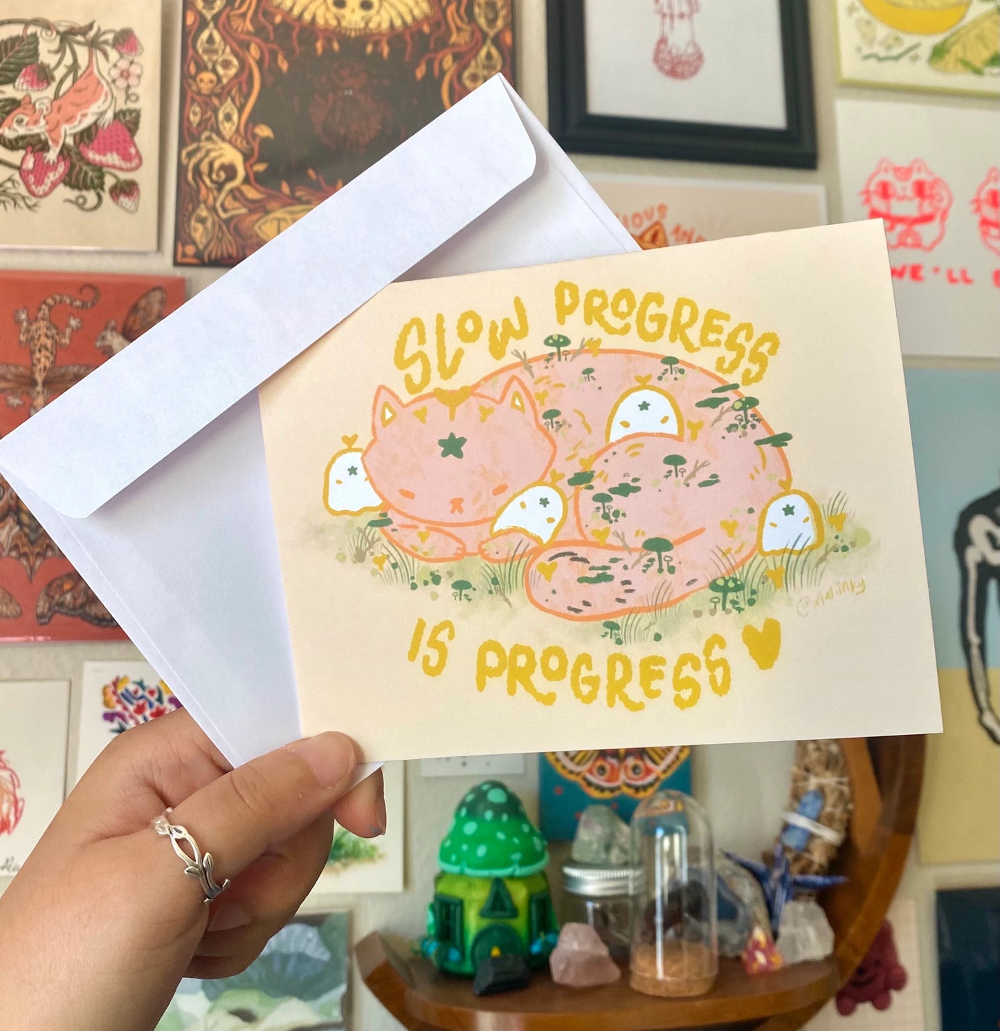 Slow Progress Card