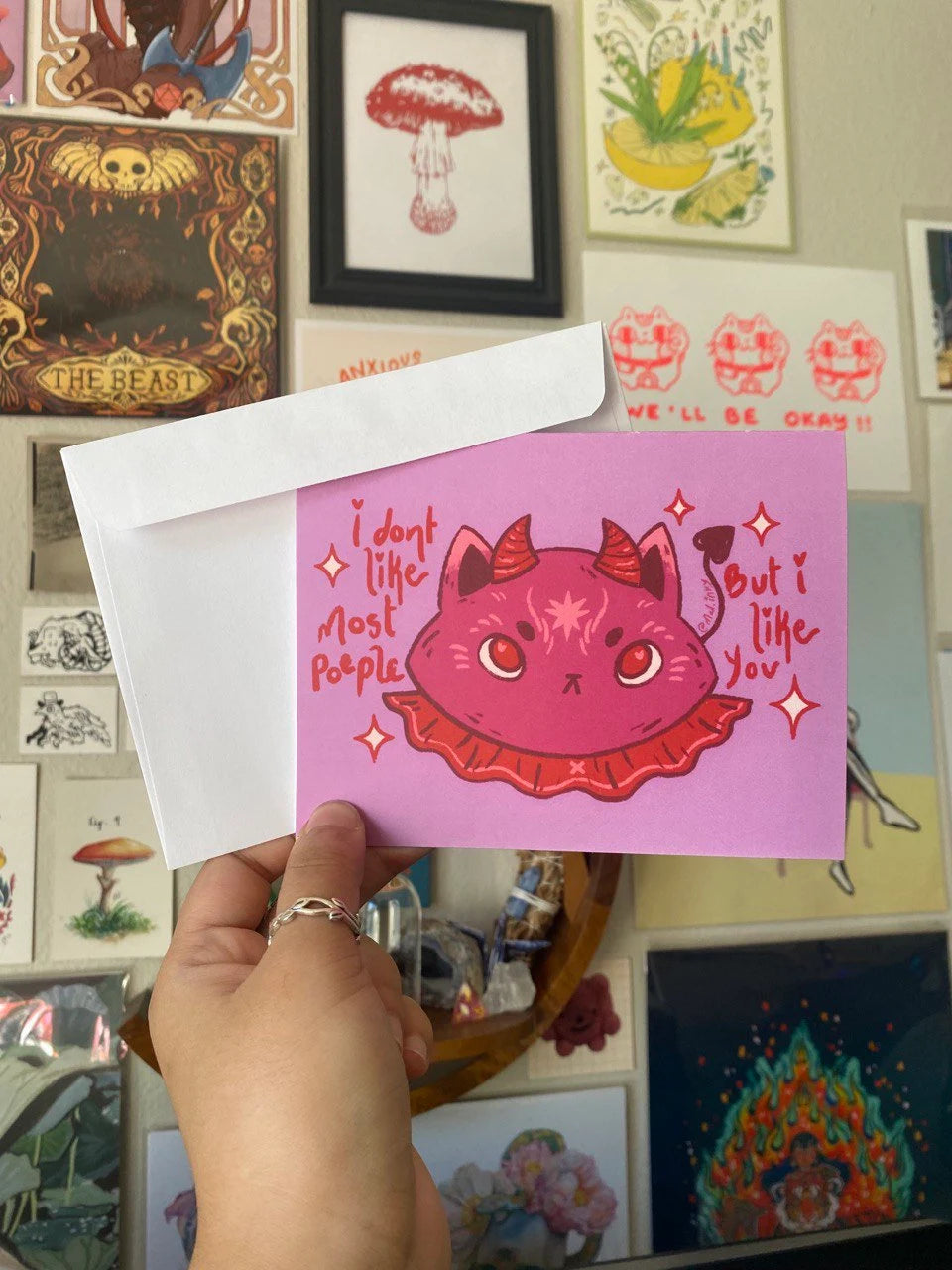 I dont like Most People Greeting Card