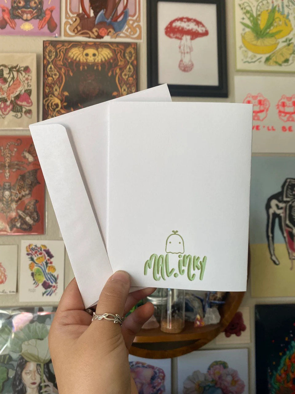 Frog Greeting Card