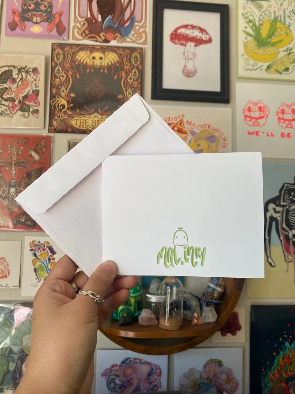 Teapot Ghost Greeting Card