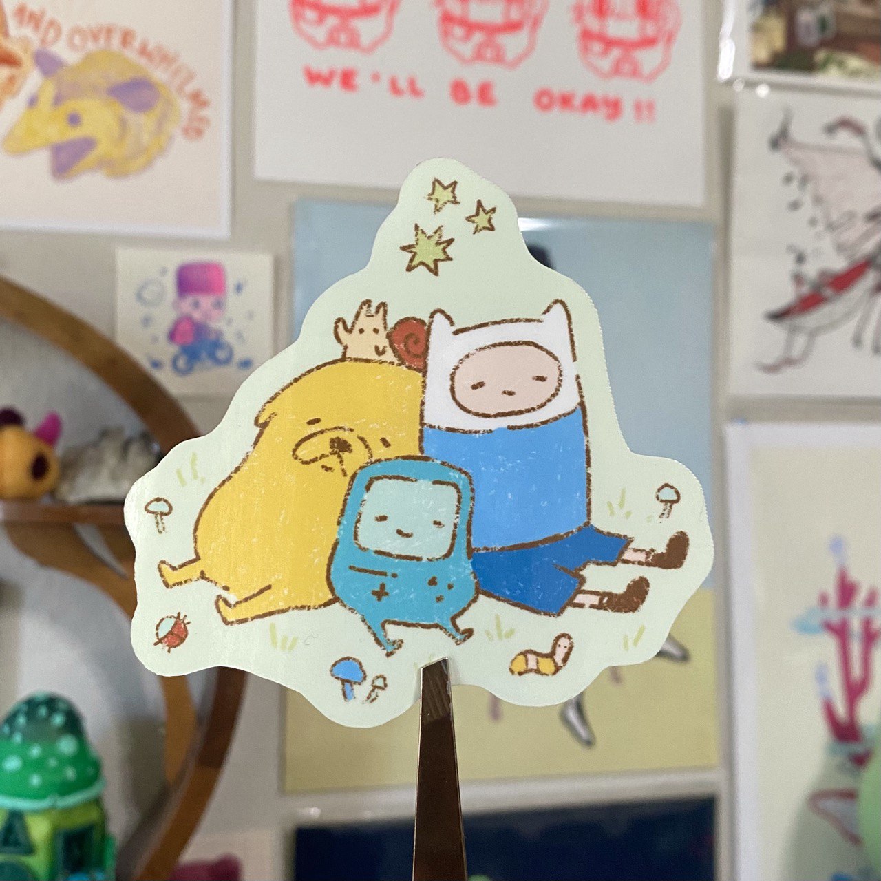 Rest in Ooo Sticker