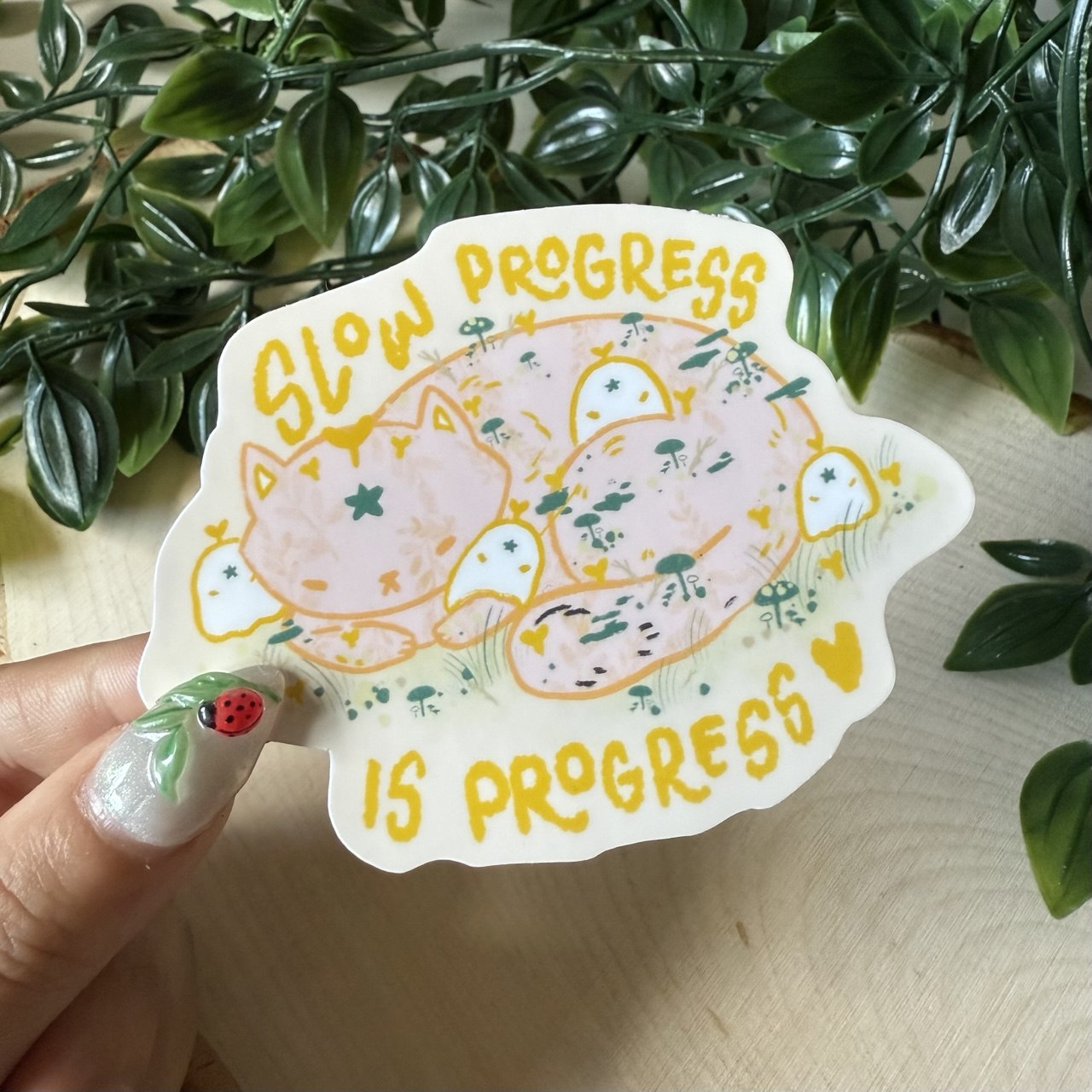 Slow Progress is Progress Sticker