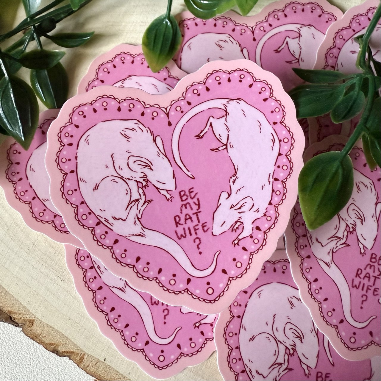 Be my Rat Wife Sticker