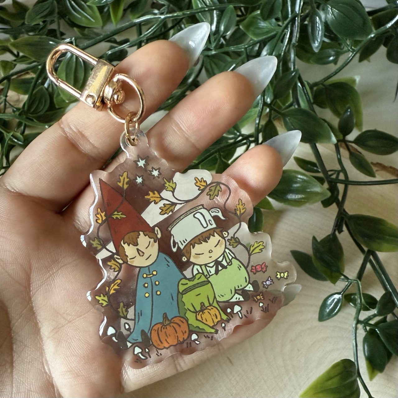 Rest in the Unknown Acrylic Keychain