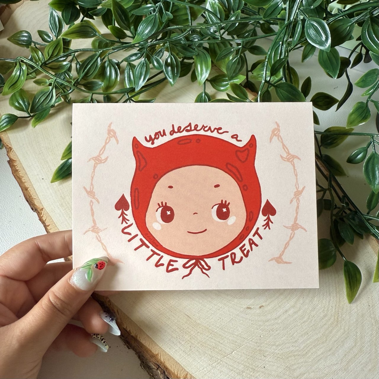 You Deserve a Little Treat Greeting Card