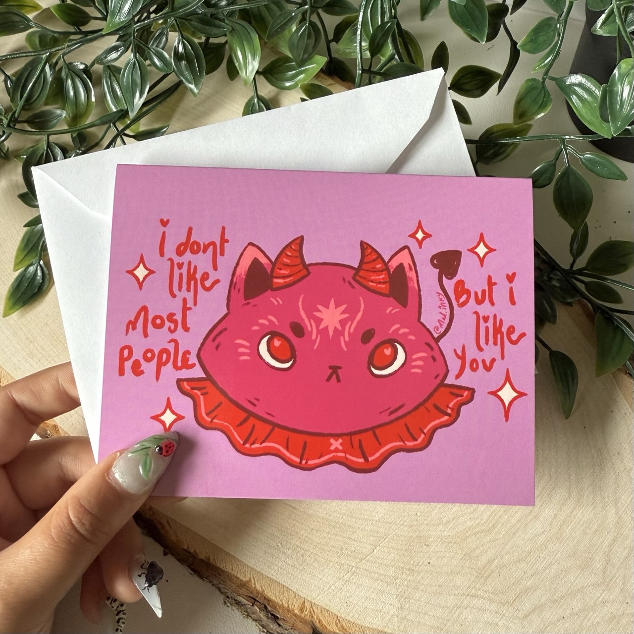 I dont like Most People Greeting Card
