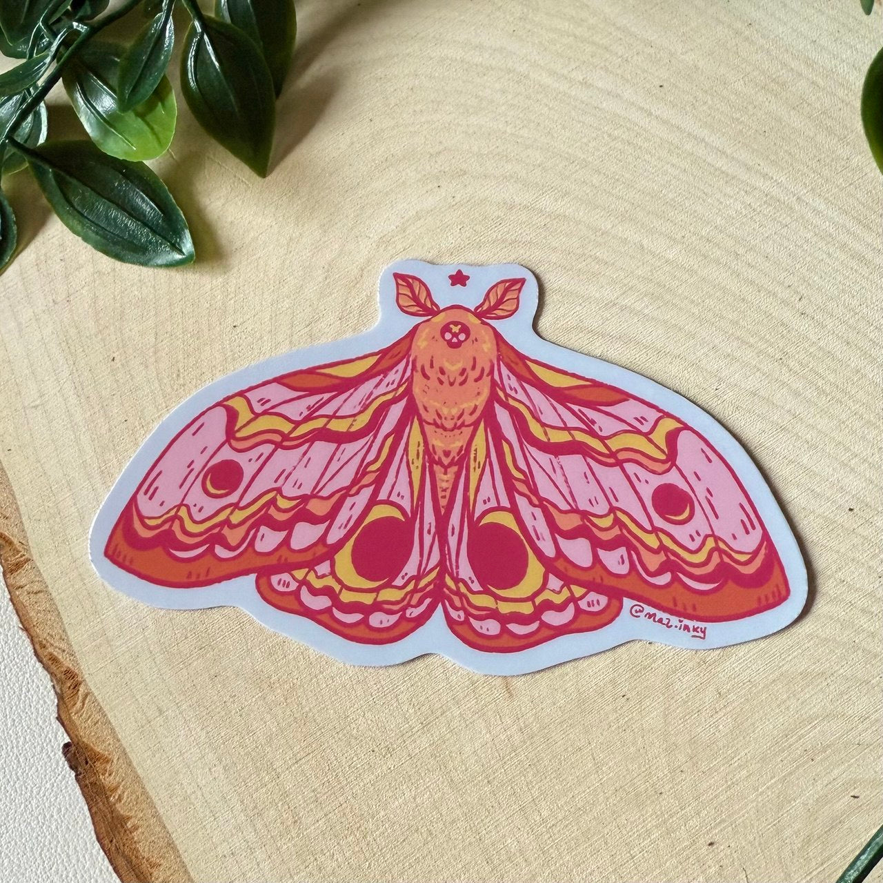Death Moth Sticker