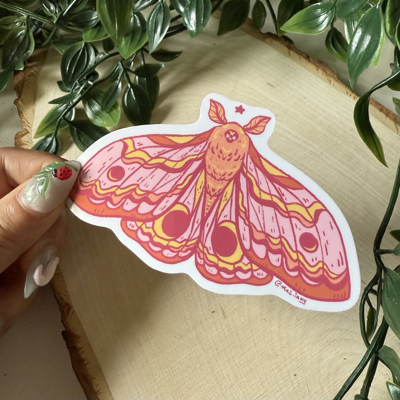 Death Moth Sticker