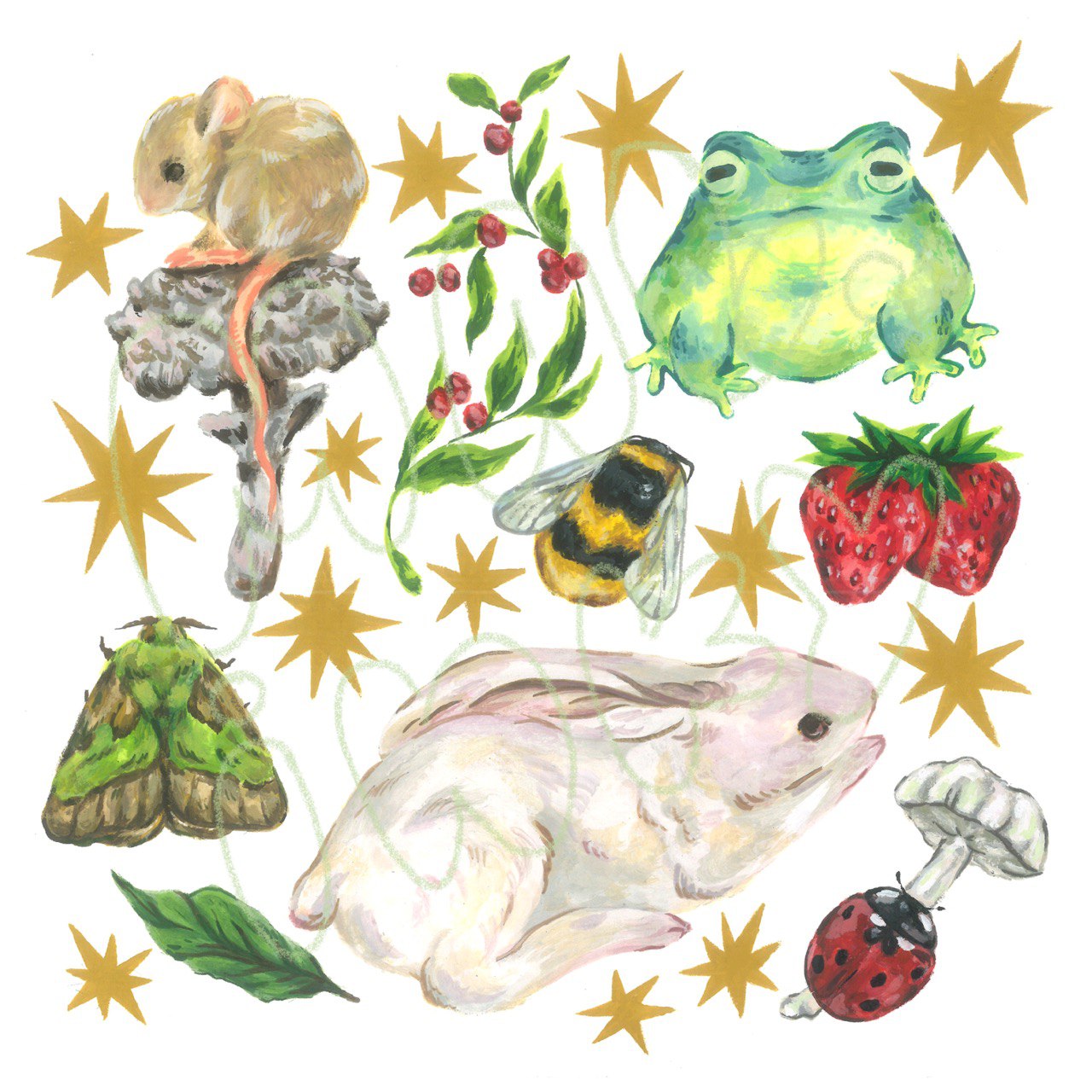 Spring Art Print - 8x8