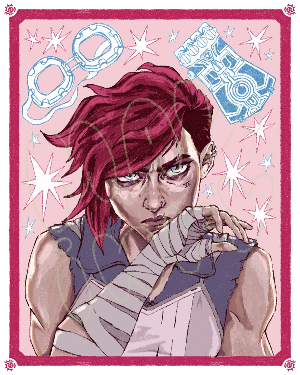 Vi Arcane Art Print - 8x10