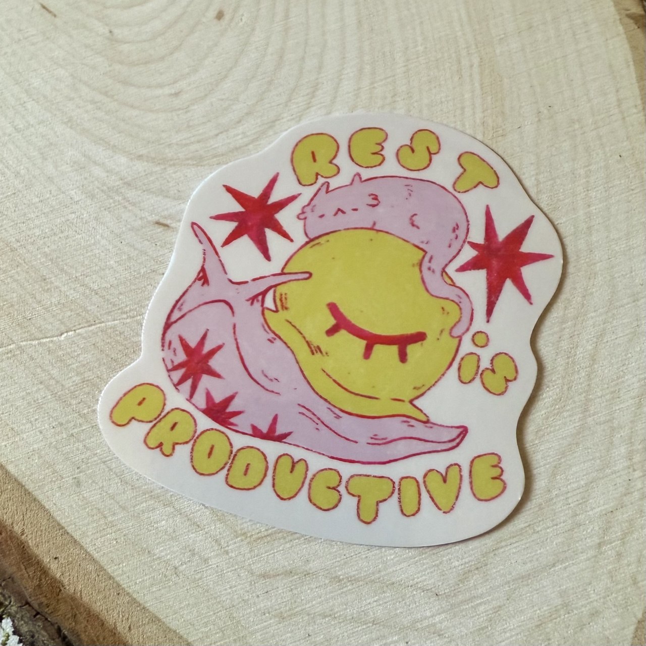 Rest is Productive Sticker