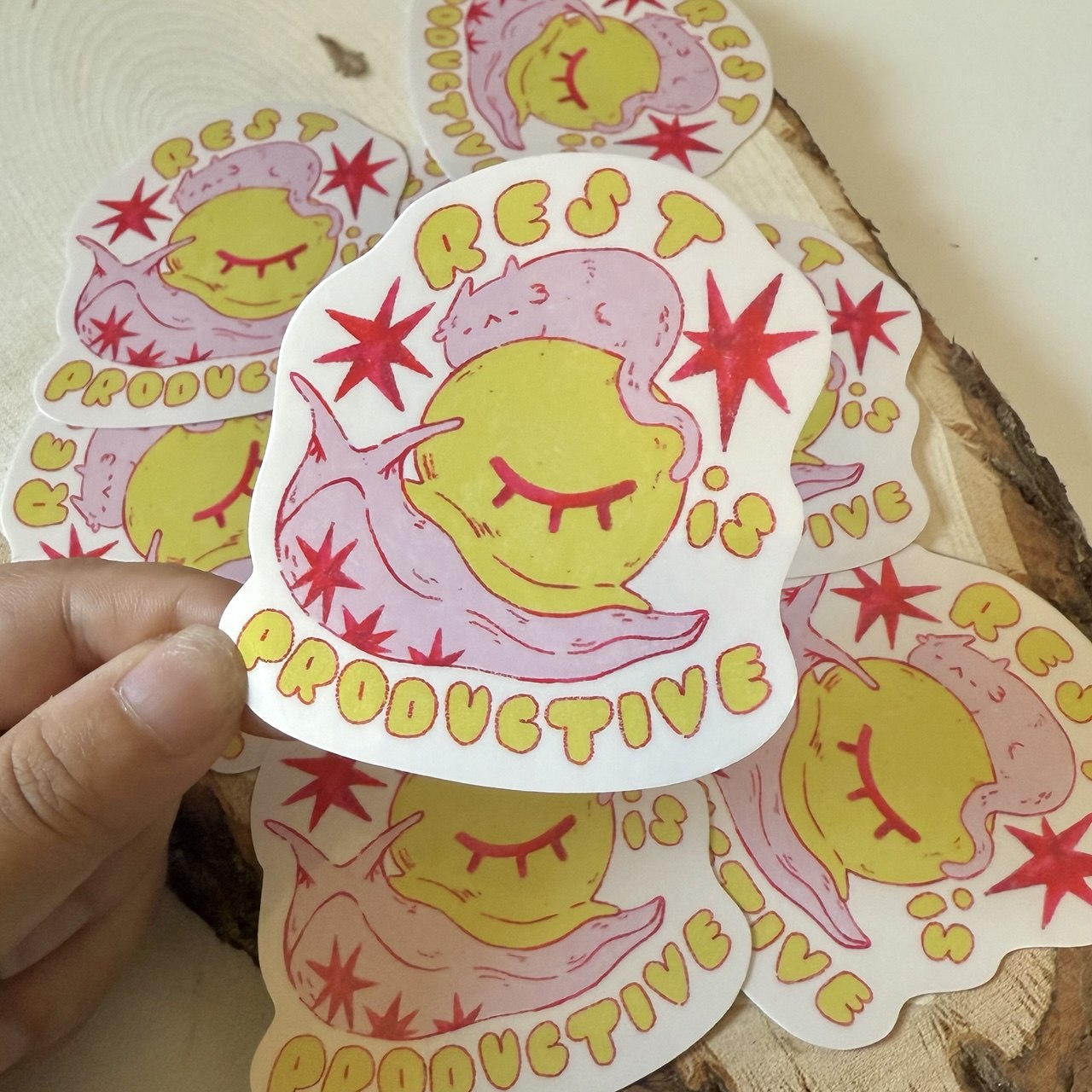 Rest is Productive Sticker