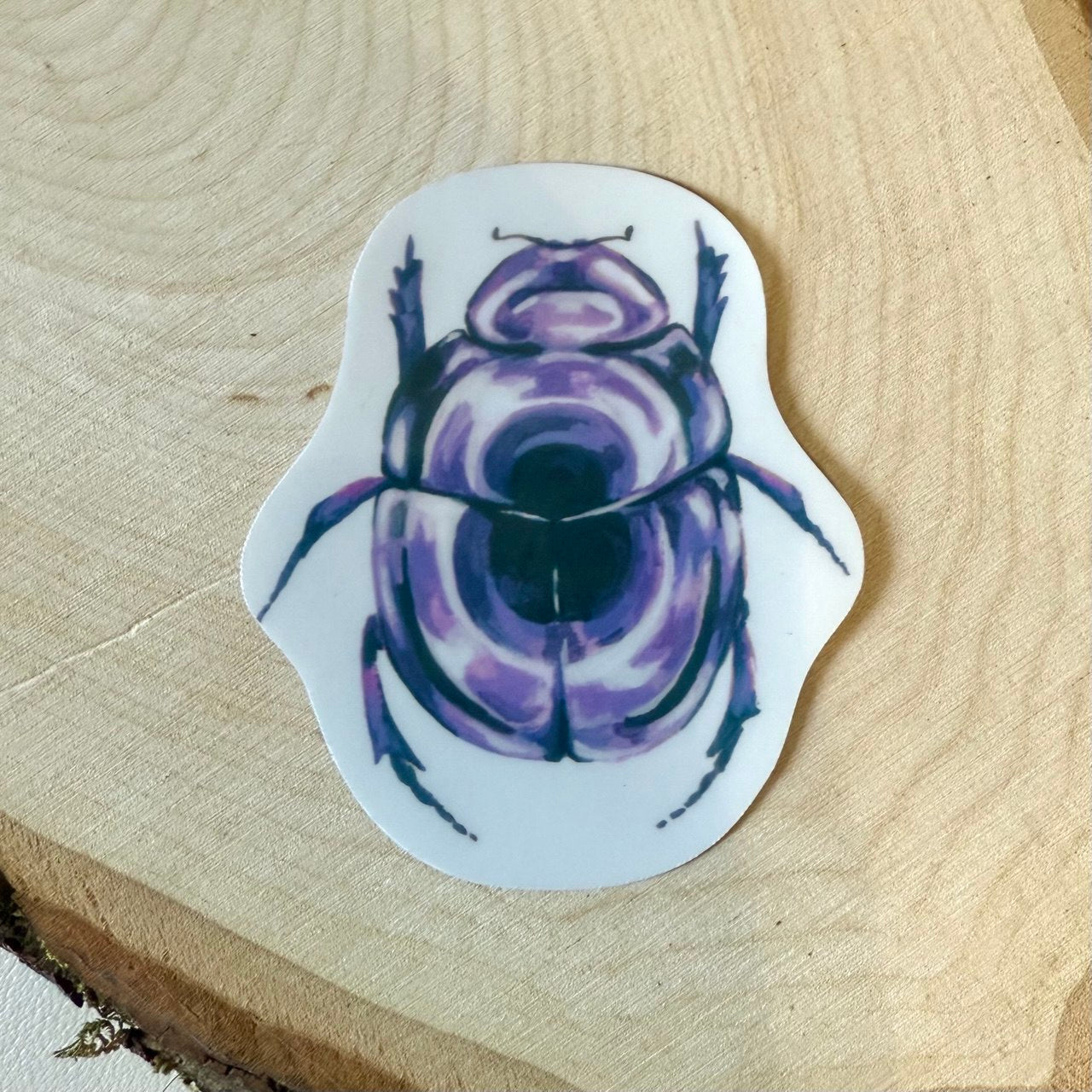 Pride Beetle Sticker