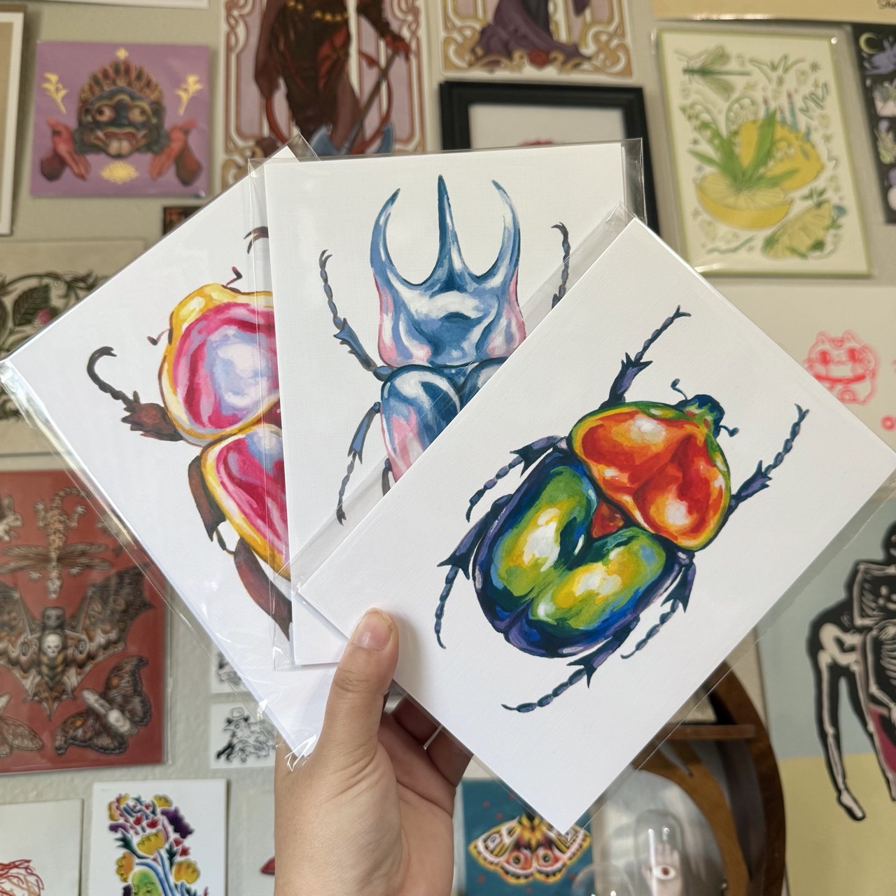 Pride Beetle Print - 5x7