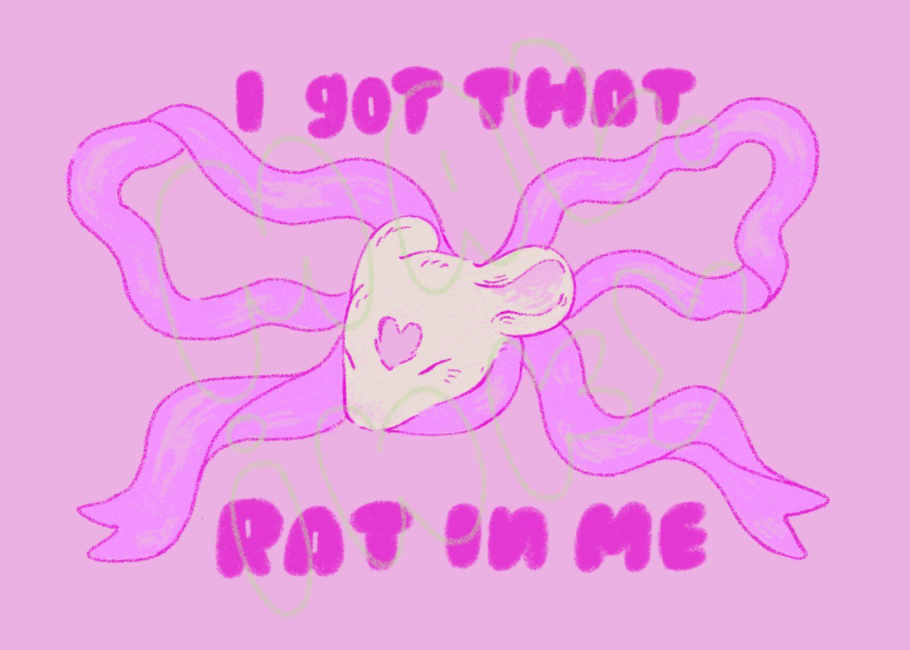 I Got That Rat in Me Print - 5x7
