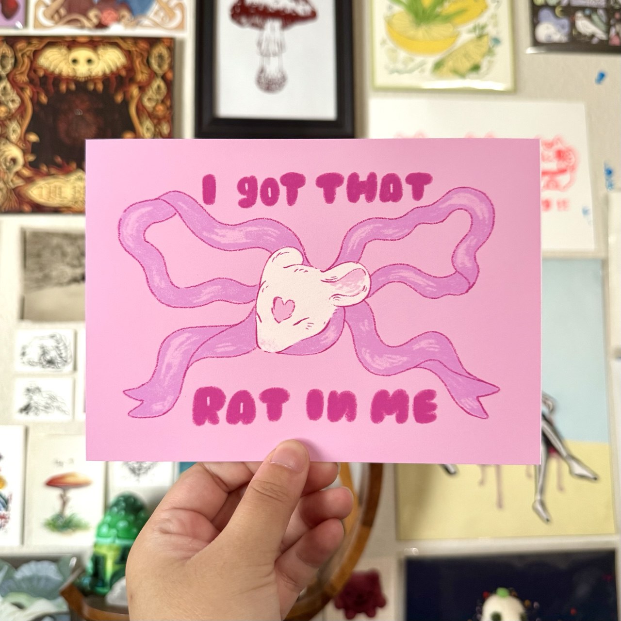 I Got That Rat in Me Print - 5x7