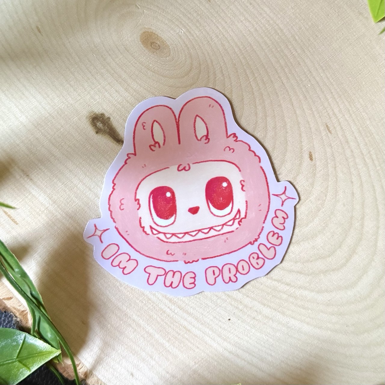 Im the Problem Labubu Sticker