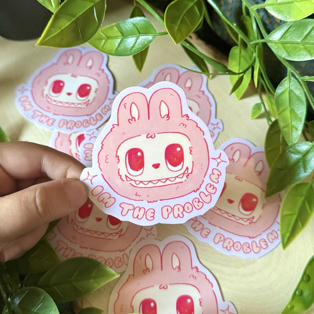 Im the Problem Labubu Sticker