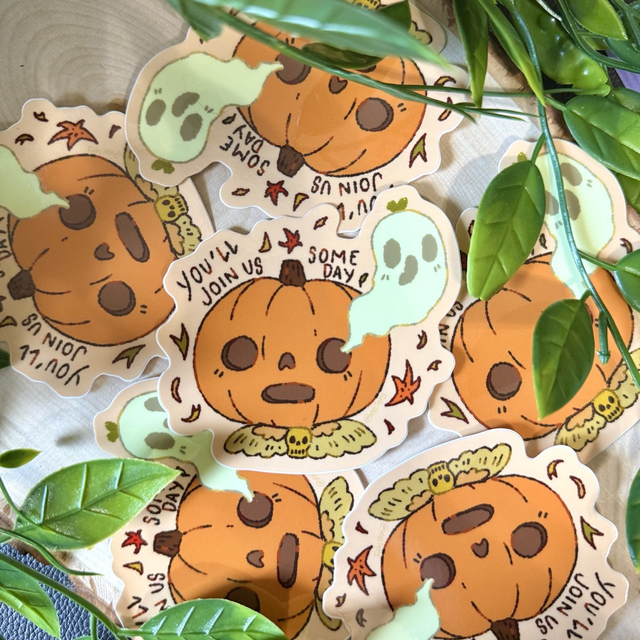 OTGW Youll join us someday Pumpkin Sticker