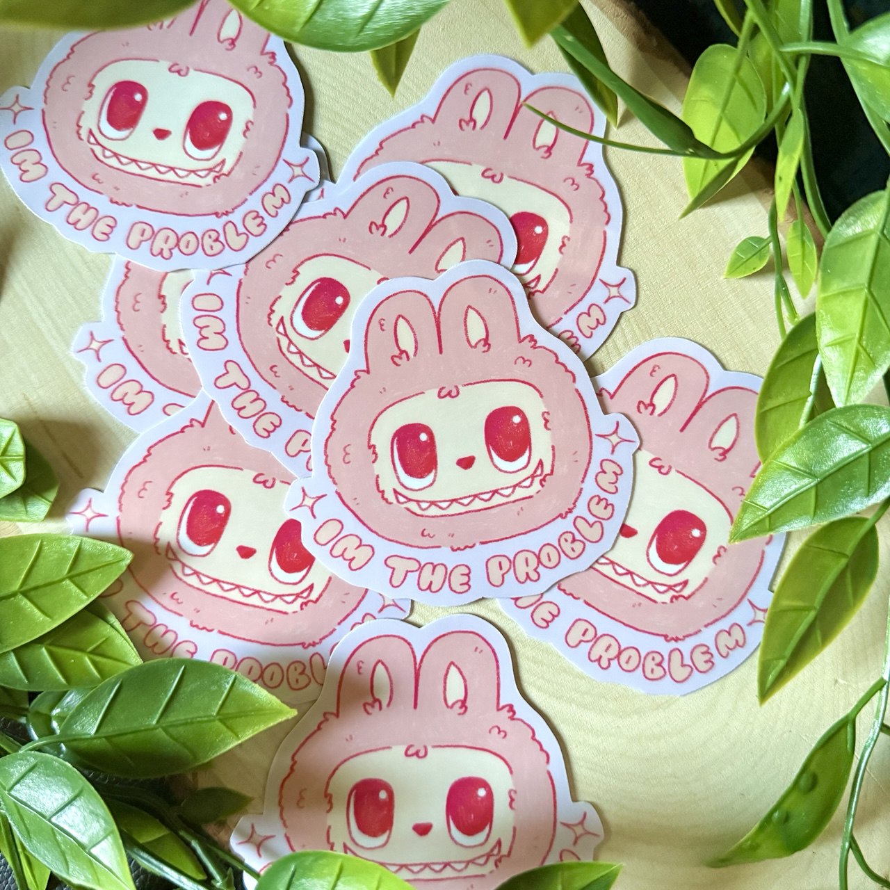 Im the Problem Labubu Sticker