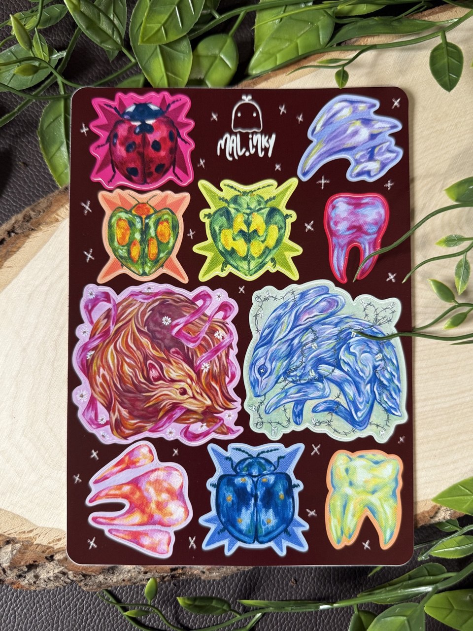 Bite Sticker Sheet