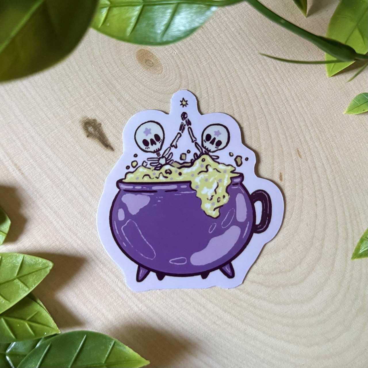 Skeleton Soup Sticker