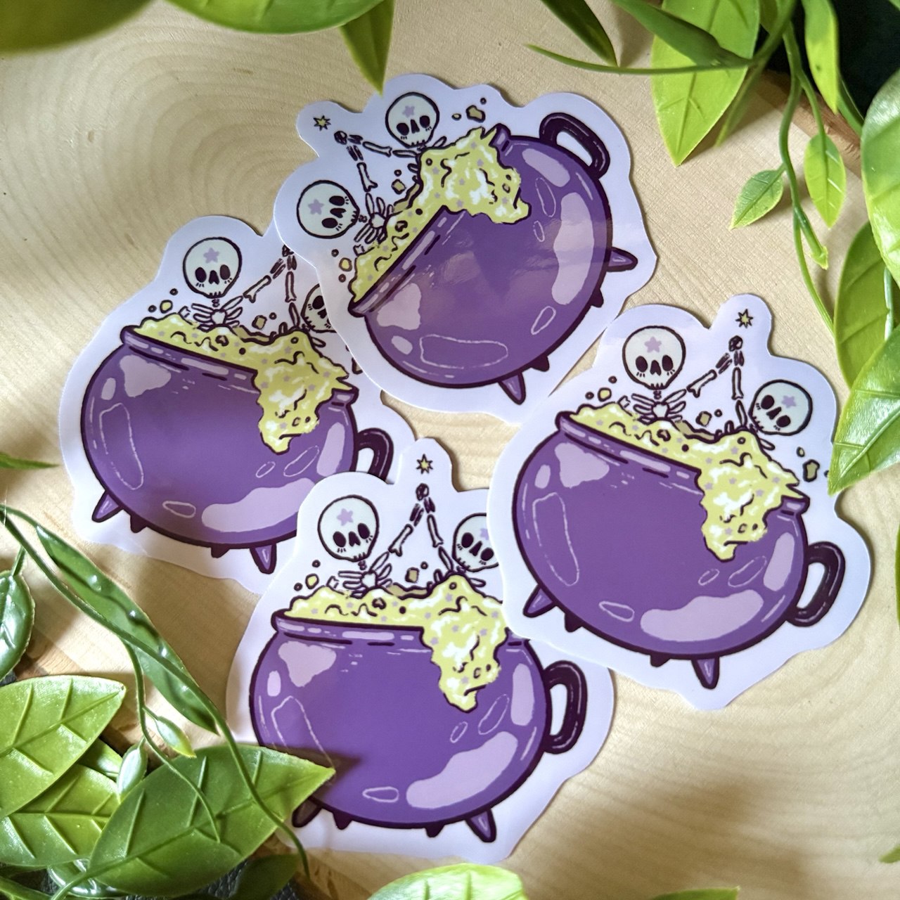 Skeleton Soup Sticker