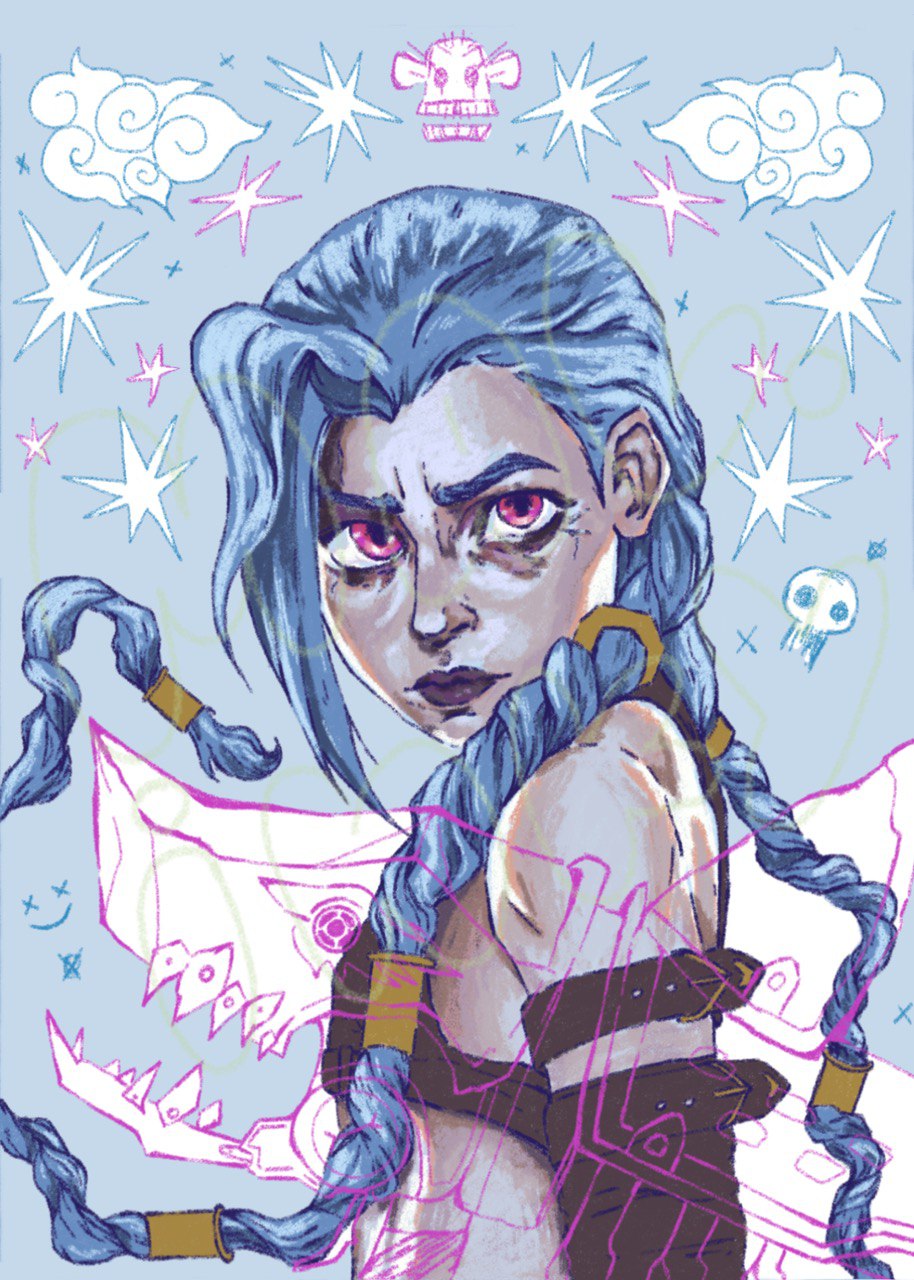 Jinx Arcane Print