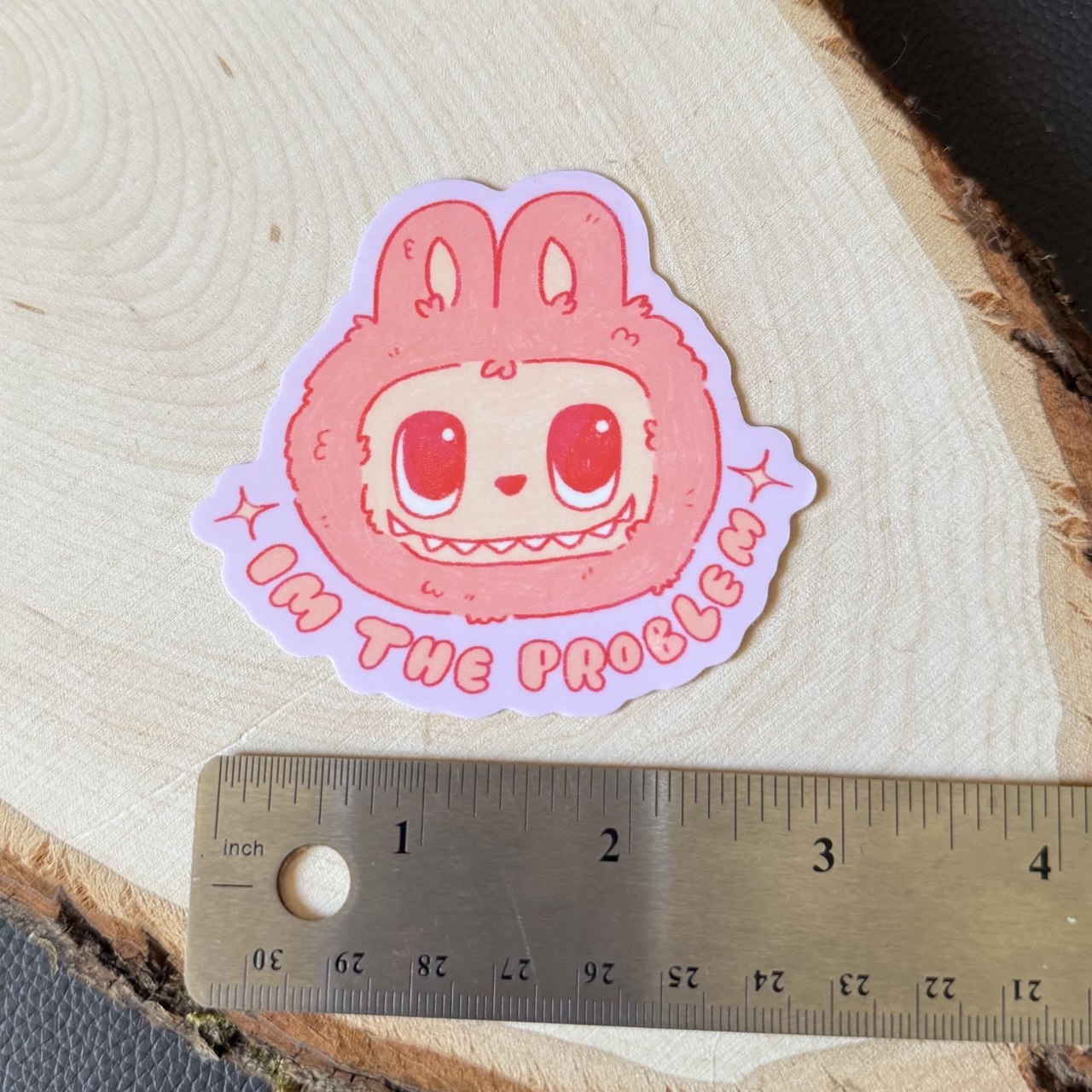 Im the Problem Labubu Sticker