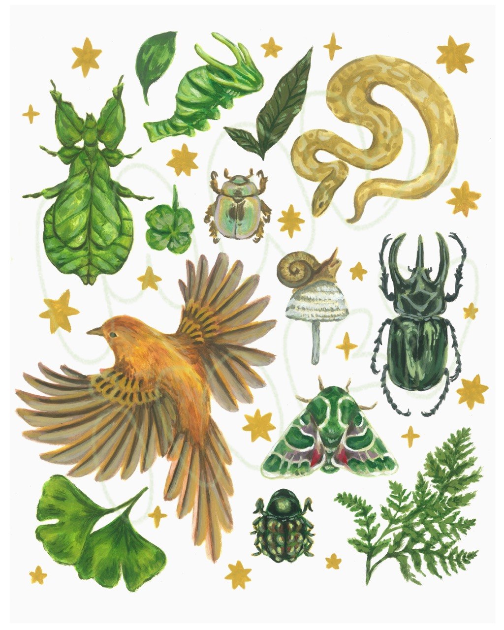 Collection Art Print - 8x10