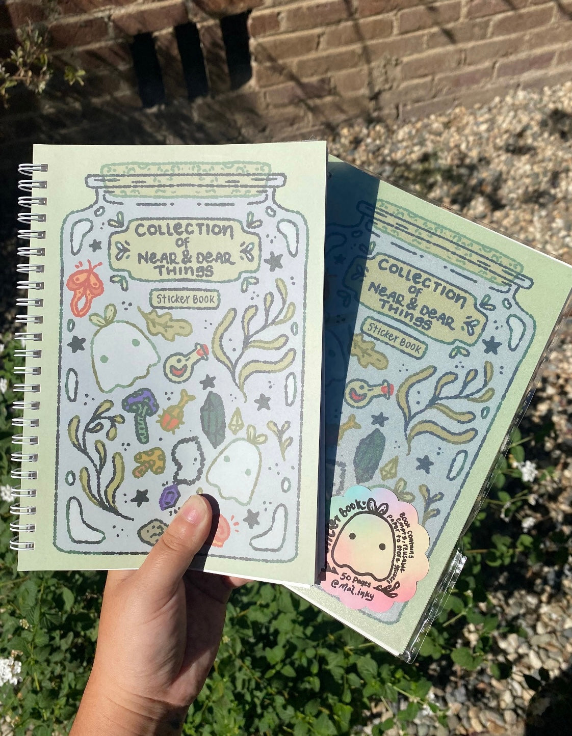 Reusable Sticker Book