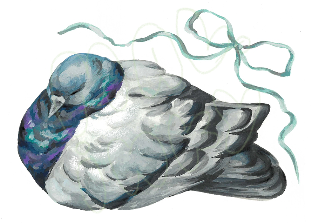 Pigeon Art Print - 5x7