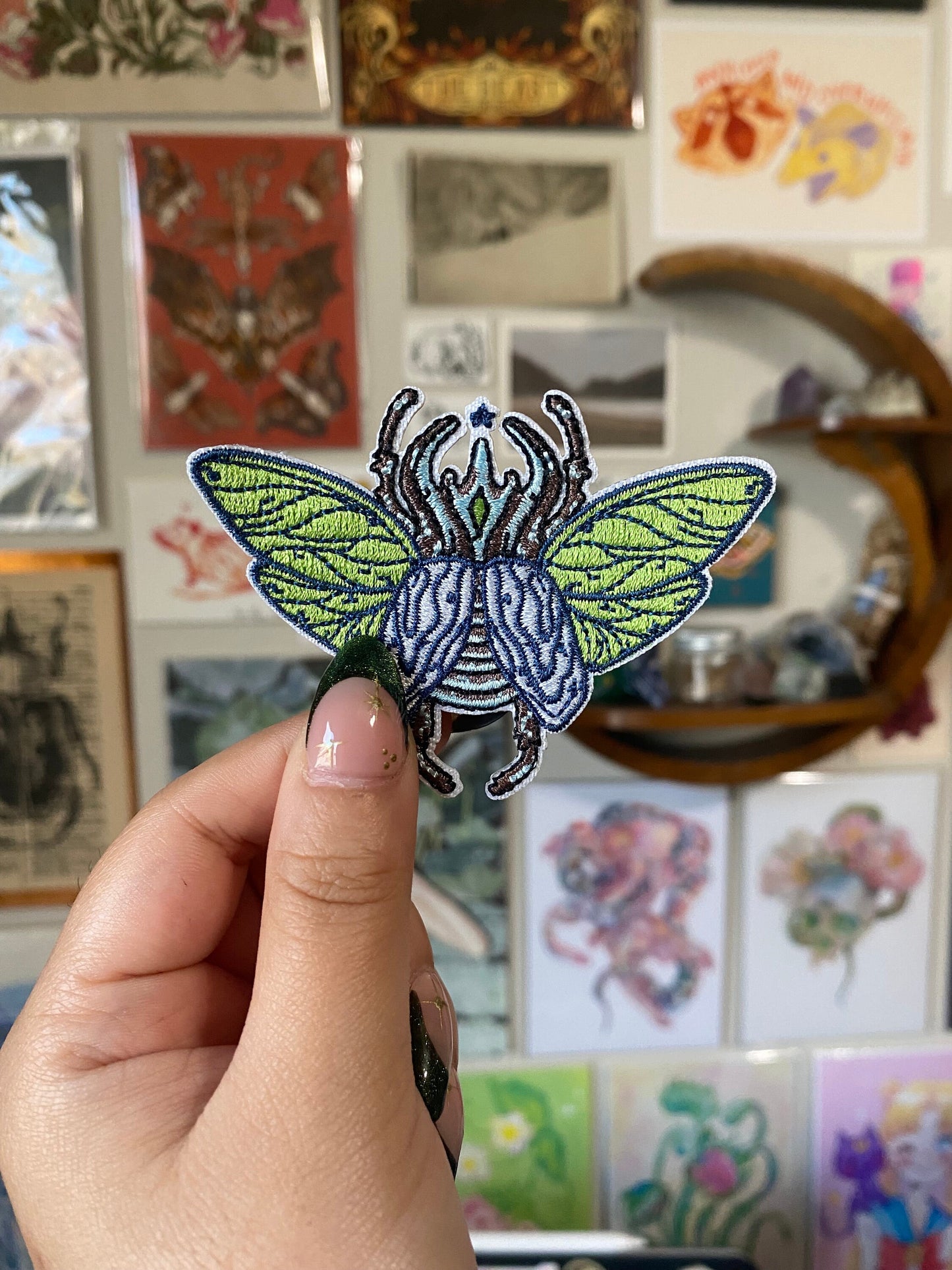 Beetle Iron on Patch