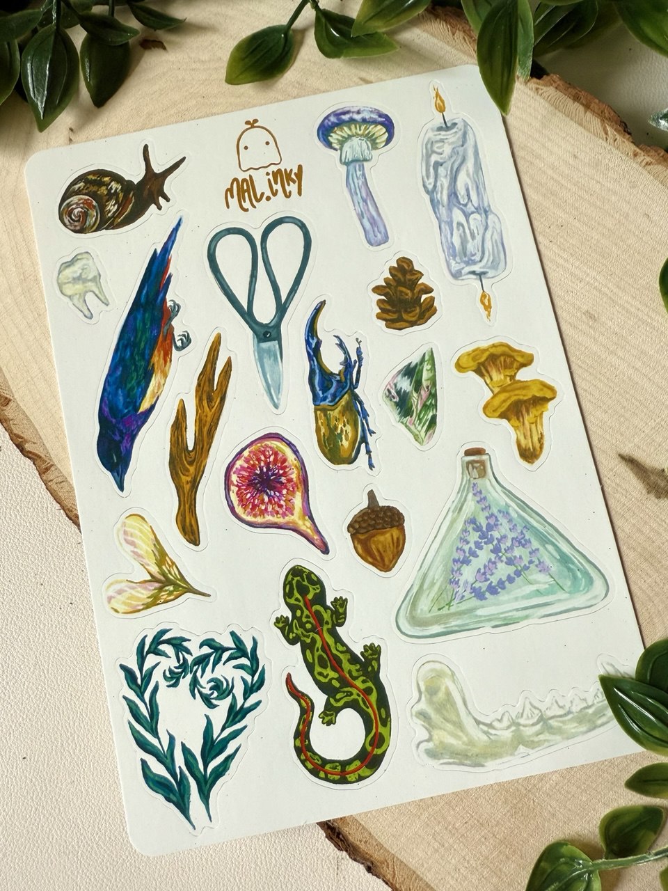 Forage Sticker Sheet