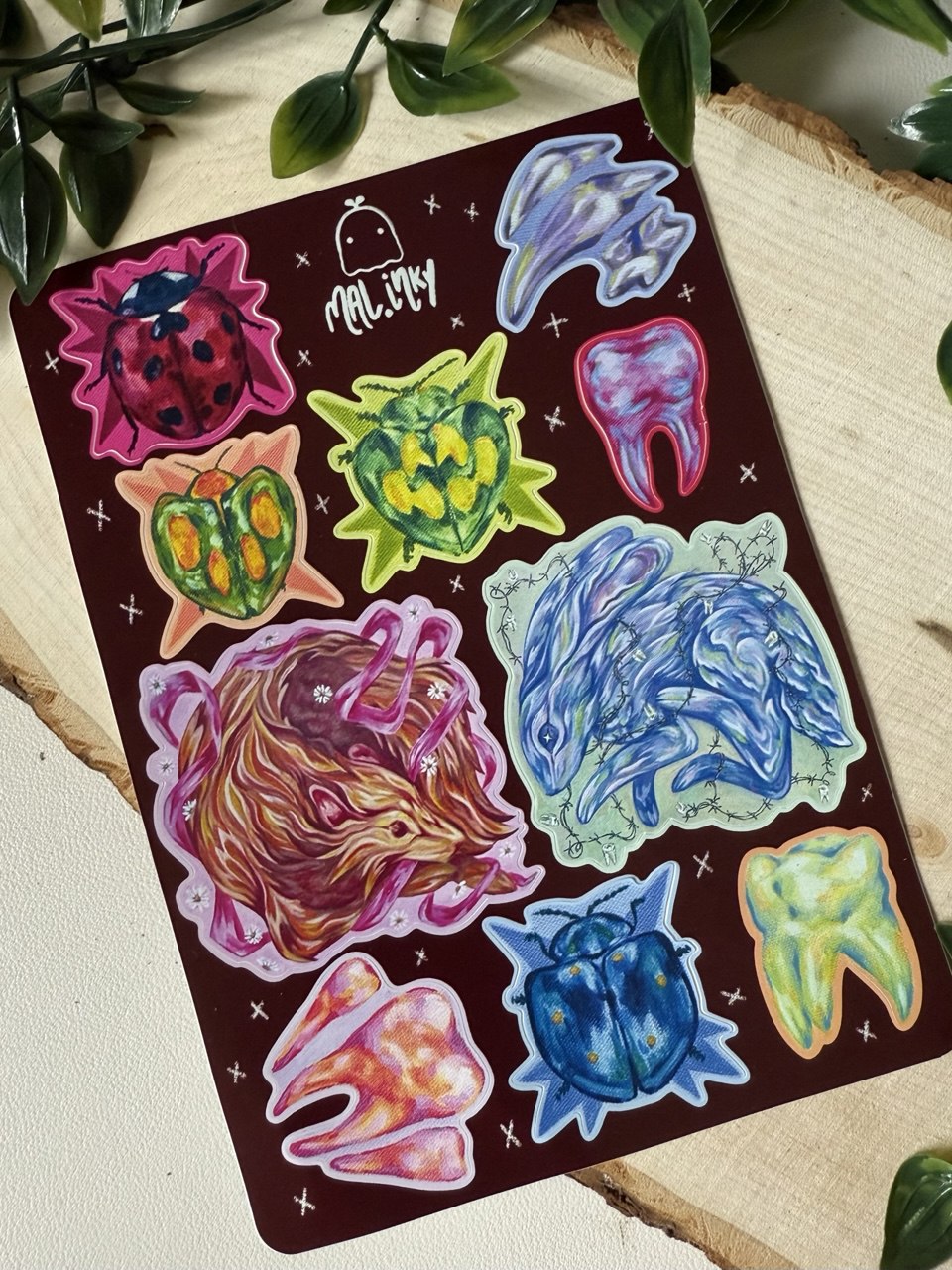 Bite Sticker Sheet