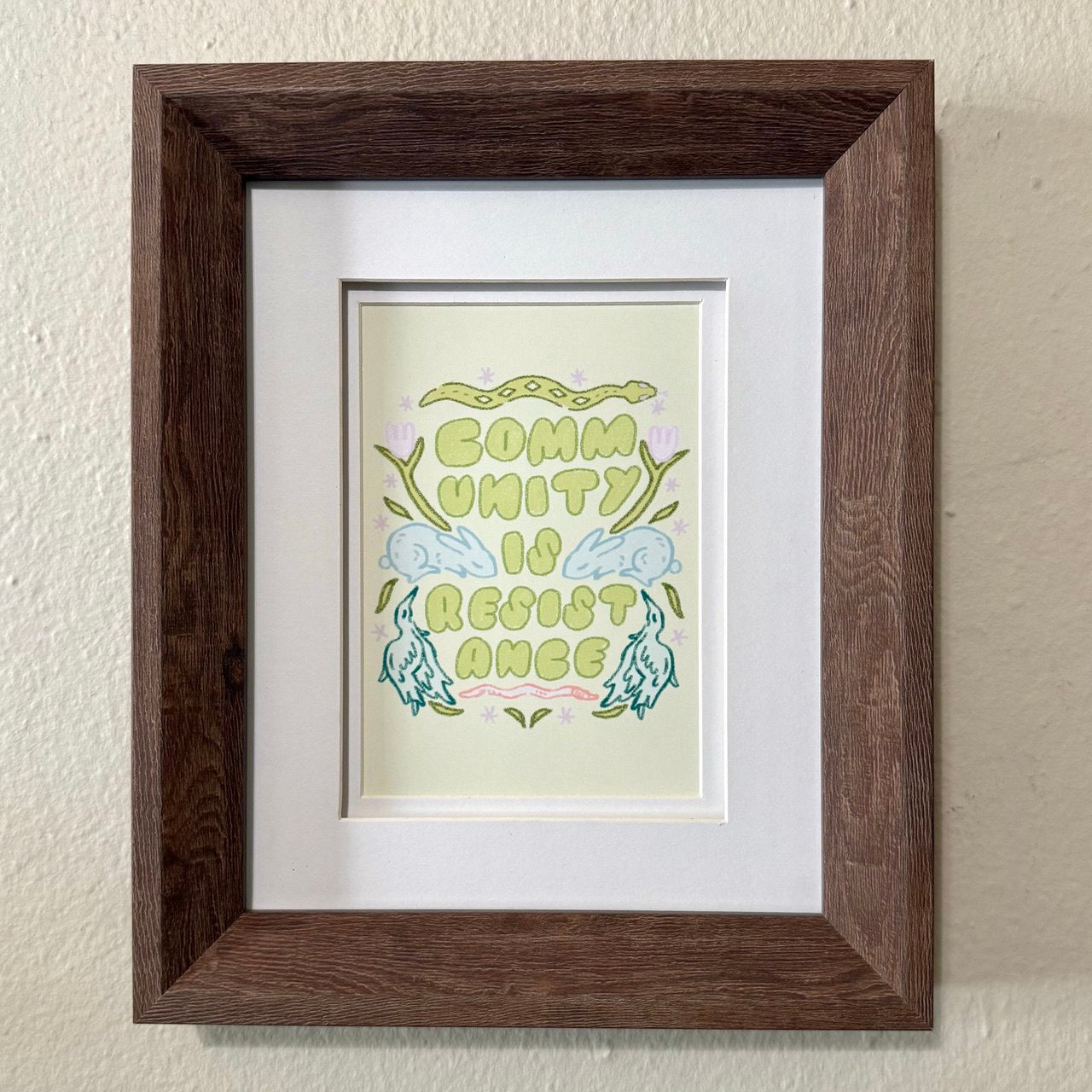 Community is Resistance Print - 5x7