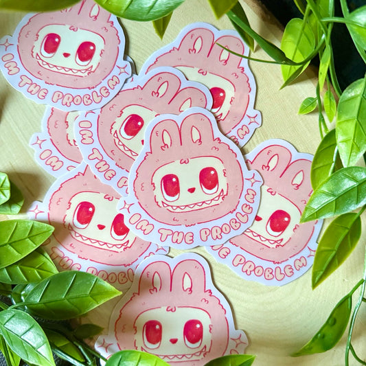 Im the Problem Labubu Sticker