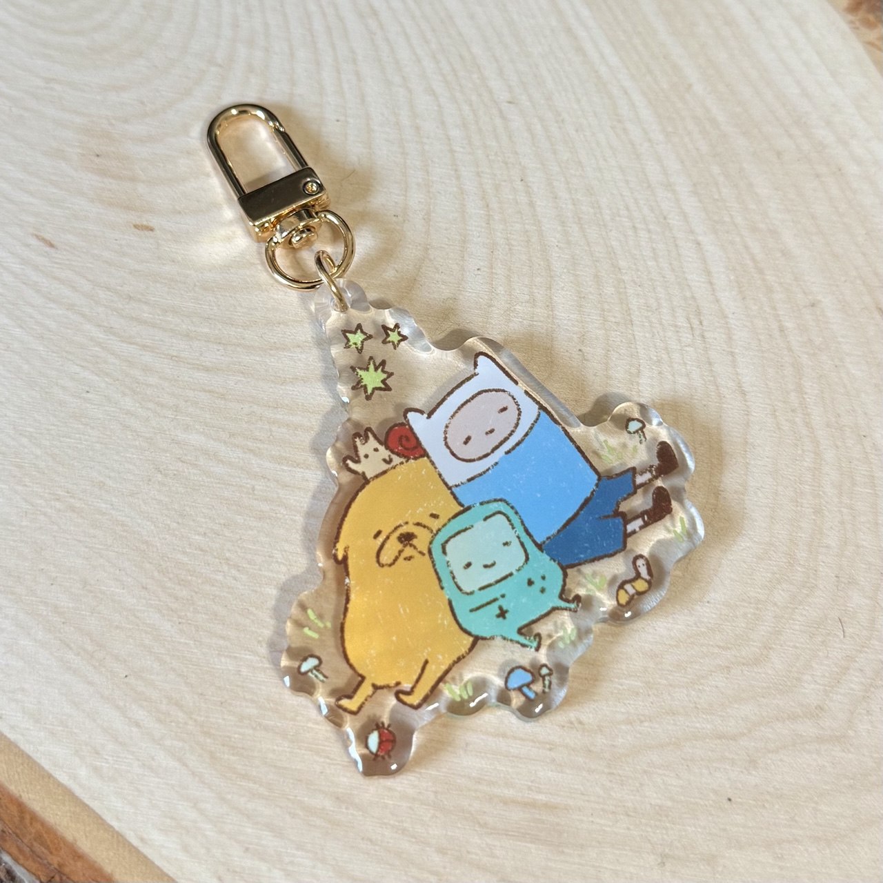Sleepy in Ooo Acrylic Keychain