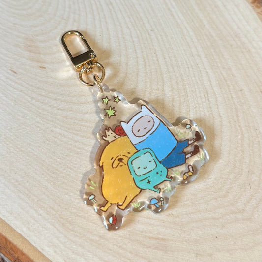 Sleepy in Ooo Acrylic Keychain