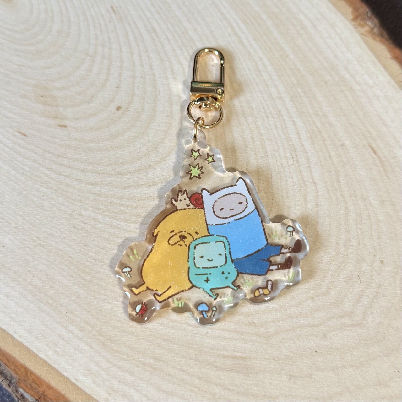 Sleepy in Ooo Acrylic Keychain