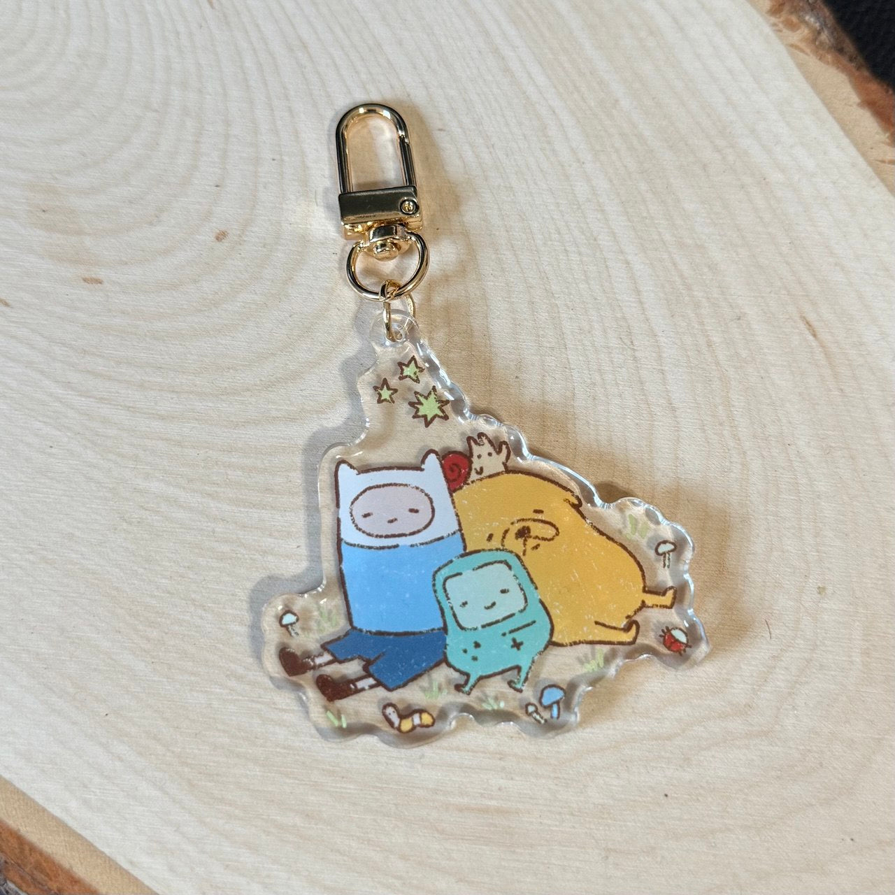 Sleepy in Ooo Acrylic Keychain