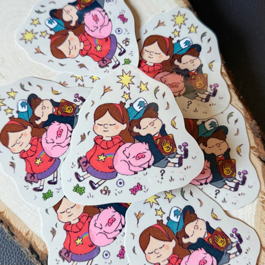 Rest in Gravity Falls Sticker
