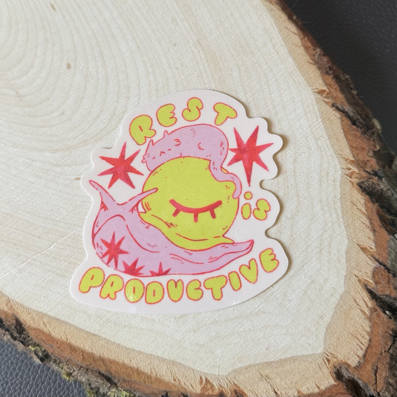 Rest is Productive Sticker