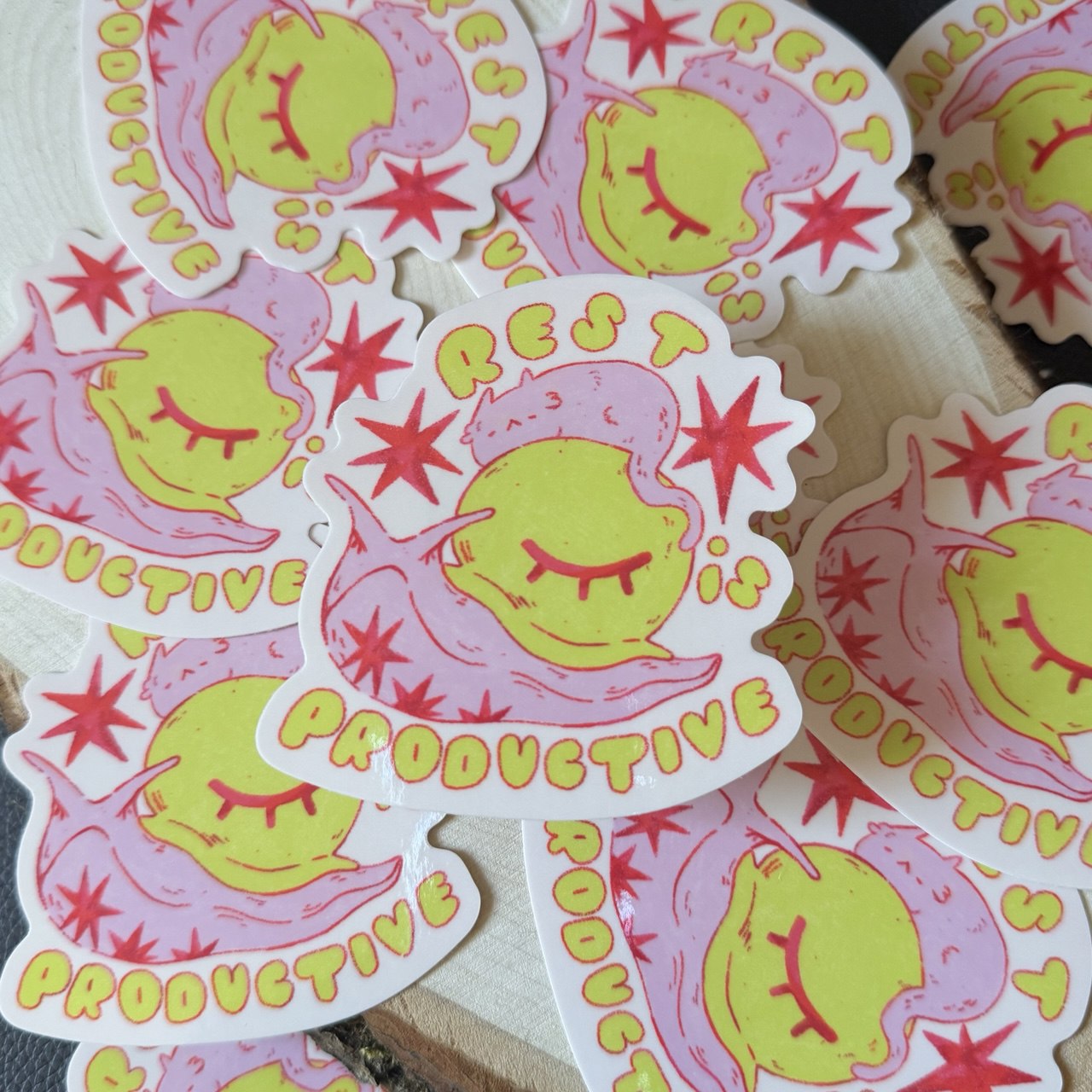 Rest is Productive Sticker