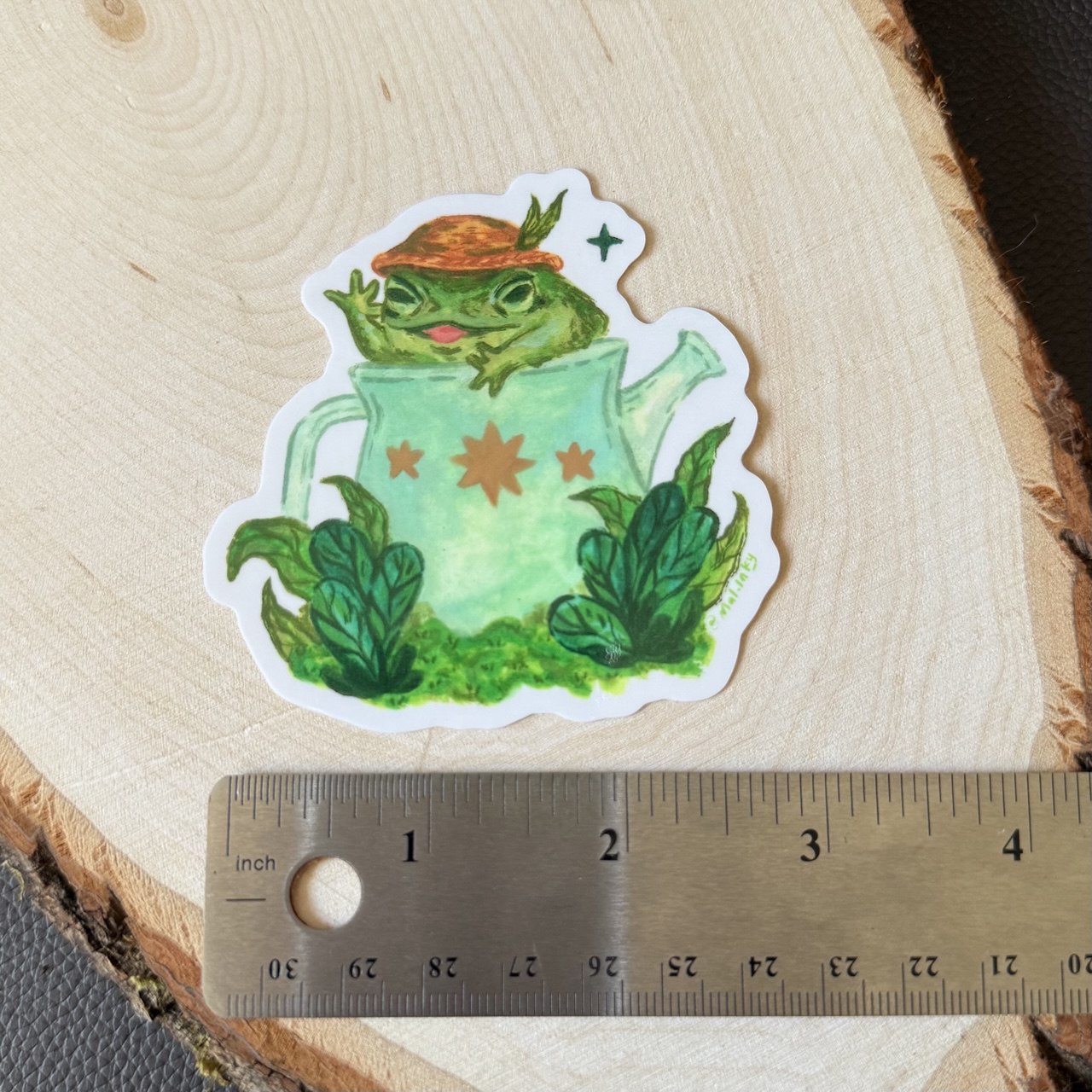 Frog in a Pot Sticker