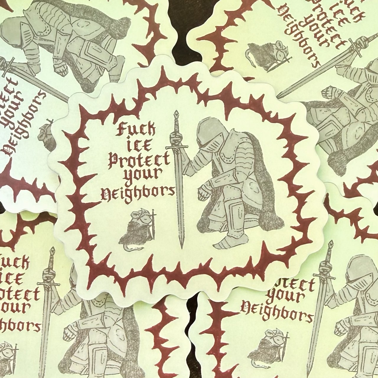 Protect Your Neighbors Sticker