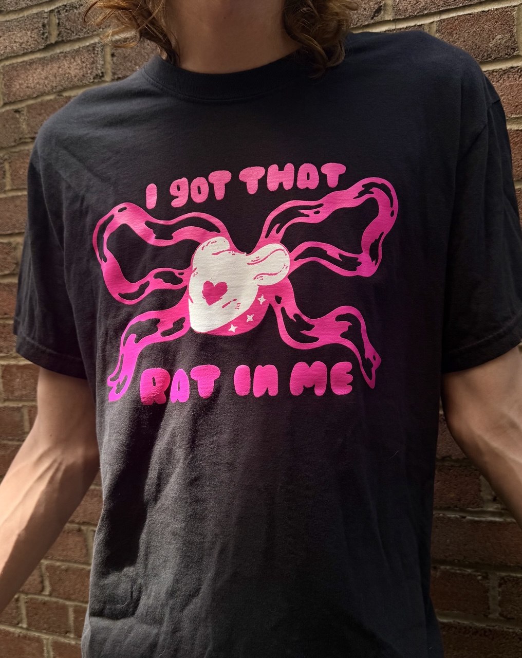 I Got That Rat in Me Pink Shirt