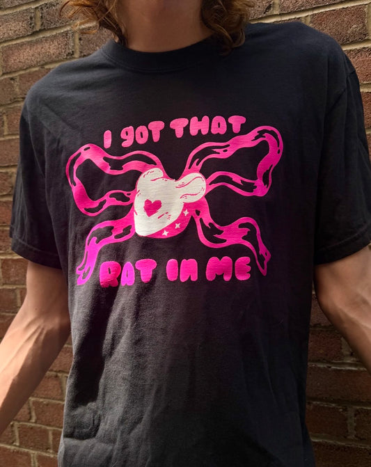 I Got That Rat in Me Pink Shirt