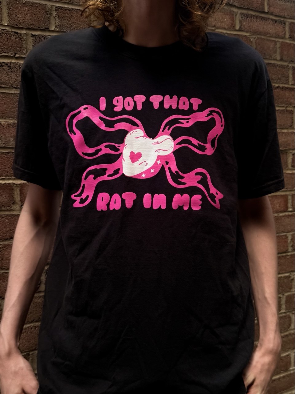 I Got That Rat in Me Pink Shirt